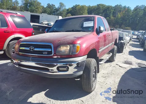 2001 Toyota Tundra Sr5 V8 из США, поврежденный, VIN 5TBBT44171S199971